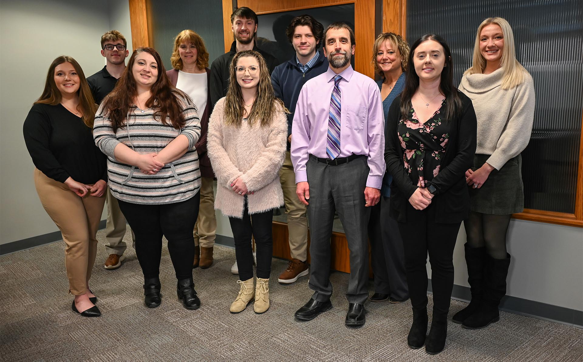 Members of the City of Mentor Finance Department in 2026.