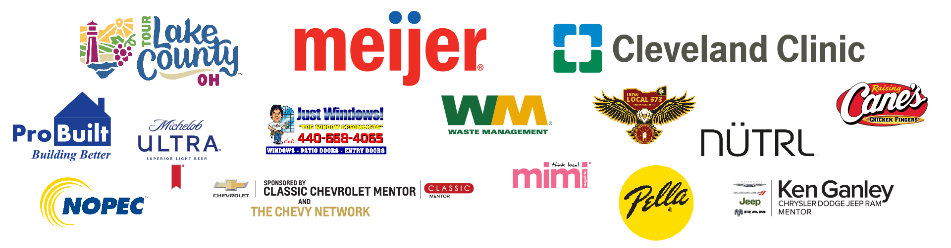 2026 Mentor Chill Out Sponsors