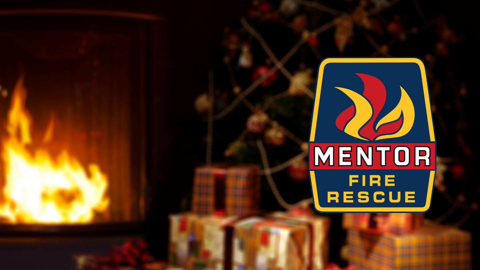 Happy Holidays from Mentor Fire Rescue