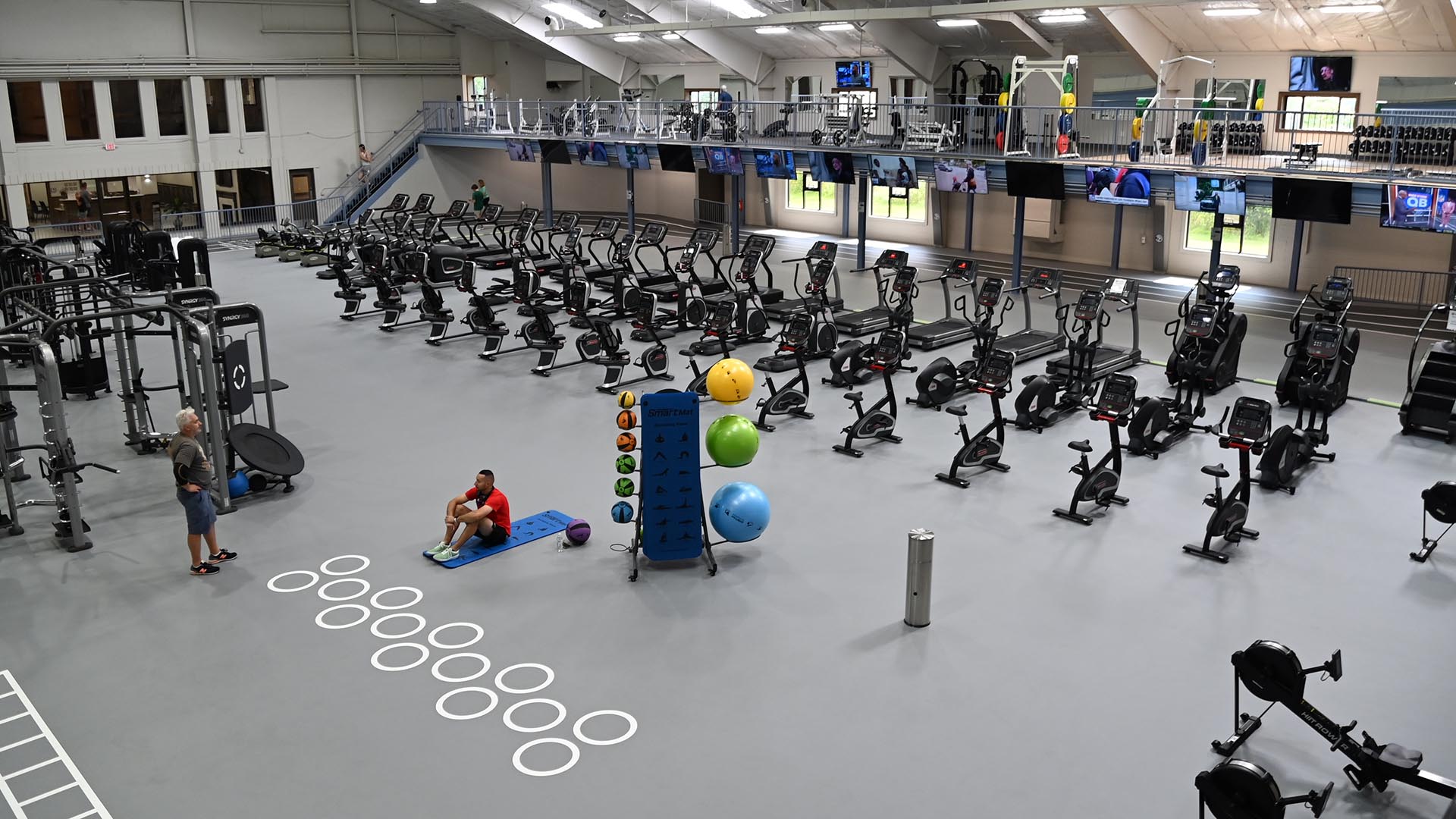 Mentor Community Recreation Center Fitness Area