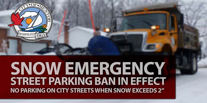 Snow Emergency Parking Ban in Effect